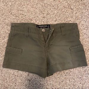 Periscope Army Green Shorts